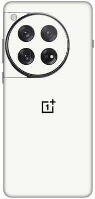 Vcare GadGets White Glossy OnePlus 12 5G With Logo Mobile Skin(White Glossy)