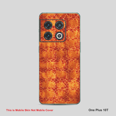 VYBE The Smart Choice One Plus 10T Pattern Mobile Skin Mobile Skin(Multi Colour L7)