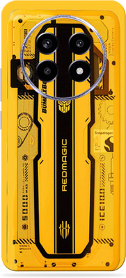 WeCre8 Skin's Realme 13 Pro+ Ultra Premium Vinyl Mobile Skin (Multicolor) Mobile Skin(yellow-red-magic)