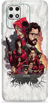 SkinoMania Redmi 10c Mobile Skin(Multicolor Poster-Art-Design)