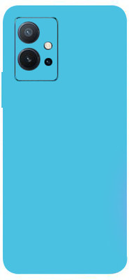 LAMHA Vivo T1 5G, Vivo T1 5g Mobile Skin(Ultra Super Sea Blueness With High Matte Finish.)