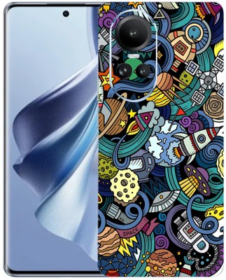 Pochanki Oppo Reno 10 5G Mobile Skin(Multicolor)