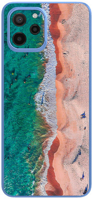FCS Huawei nova Y61 Printed Back skin Mobile Skin(Sky Red)