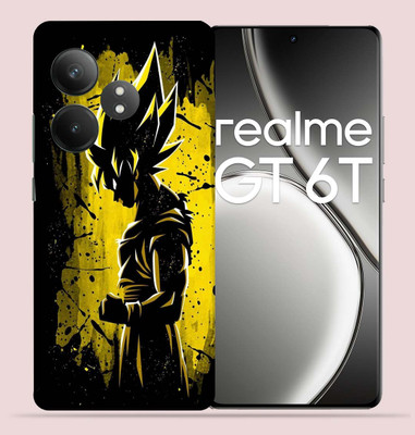 OggyBaba Realme GT 6T 5g,GT 6T 5g Mobile Skin(Goku Yellow)