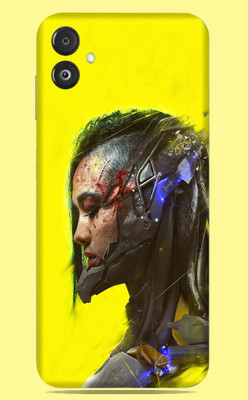 SkinoMania Samsung Galaxy F14 5G Mobile Skin(Multicolor Cyberpunk Girl)