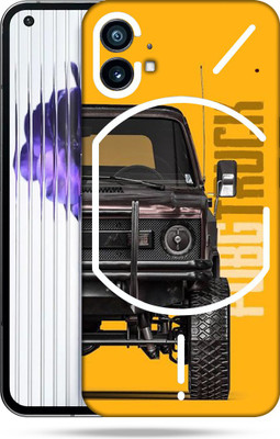 SkinoMania Nothing-Phone(1) Mobile Skin(Multicolor Truck Pubg)