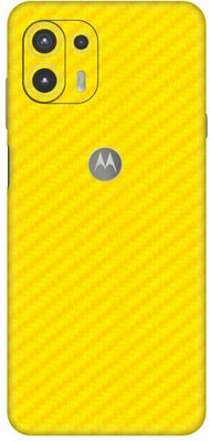 Vcare GadGets Moto Edge 20 Fusion Mobile Skin(Yellow)