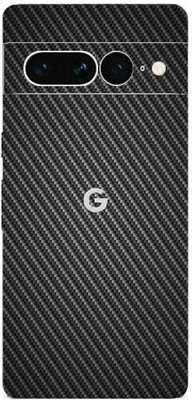 TJ CREATION GOOGLE PIXEL 7PRO 5G Mobile Skin(Ultra Super Black Carbon Fiber Skin With High Matte Finish.)