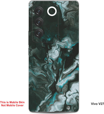 VYBE The Smart Choice Vivo V27 Abstract Embossed Mobile Skin(Opal 5)