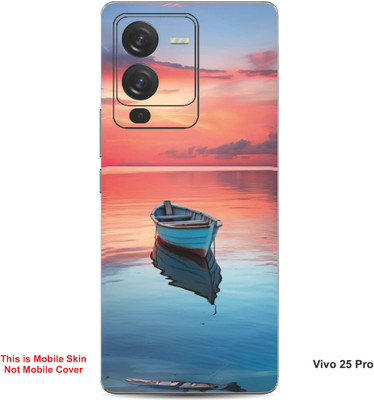 VYBE The Smart Choice Vivo 25 Pro Naturel Mobile Skin(Dark Salmon 1)