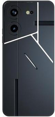 Vcare GadGets Pova 5 Pro (5G) Mobile Skin(Dark Grey & Black)