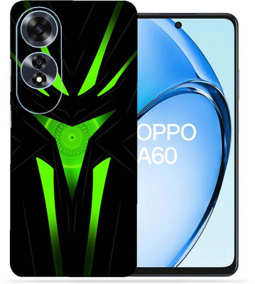 WeCre8 Skin's WeCre8 Skin's OPPO A60 Mobile Skin(Black Green Abstract)
