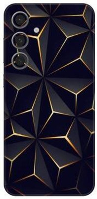 Vcare GadGets SAMSUNG Galaxy S24 FE 5G Mobile Skin(Black & Gold)