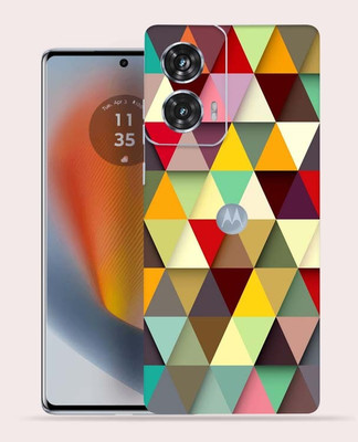 WeCre8 Skin's WeCre8 Skin's Motorola Edge 50 Fusion Mobile Skin(Colorfull Tringle)