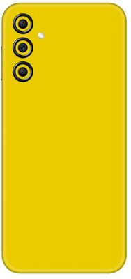 Vcare GadGets Samsung Galaxy A14 5G Mobile Skin(Yellow)