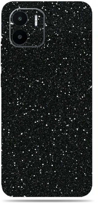 BugguSkin Mi A2 Mobile Skin(Ultra Super Black Glitter Skin With High Matte Finish.)