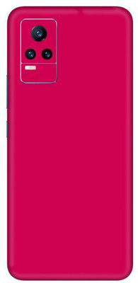 Vcare GadGets Vivo Y21e 5 G Mobile Skin(Matte Pink)