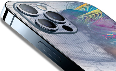 FCS Huawei Enjoy 20 SE Printed Back skin Mobile Skin(Brain)