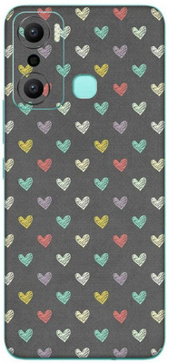 wrap craft Infinix 20 Hot 5G Premium Vinyl Mobile Skin(Multicolor)