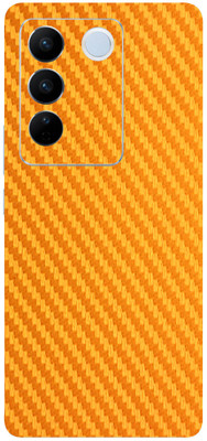 AsSkin Vivo V27 Pro 5G, V27 Pro 5G Mobile Skin(Ultra Super Golden CF Wrap Sticker With High Gloss Finish).)