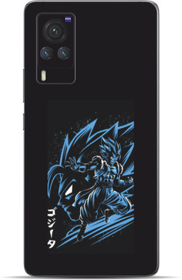 VYBE Vivo X60 Pro Goku Mobile Skin Mobile Skin(Dim Gray 38)