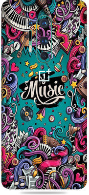 Gizmo Wraps Oneplus 8 Pro, Music Vibes-1 Mobile Skin(Multicolor)