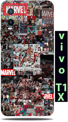 BugguSkin Vivo T1x Mobile Skin(Ultra Super Marvel Lover Skin With High Matte Finish.)