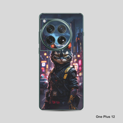 VYBE The Smart Choice One Plus 12 Anime Ninja Cat Mobile Skin Mobile Skin(Venice Blue, Multi Color 19)