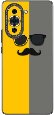 FCS Huawei nova 10 PRO Printed Back skin Mobile Skin(Moustache)