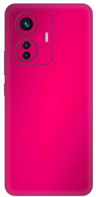 Vcare GadGets iQOO Z6 Metallic Pink Shining Back Side Premium Mobile Skin(Metallic Pink Shining)