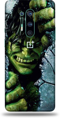 AsSkin Oneplus 8Pro Mobile Skin(Angry Hulk Skin With Glossy Matte Finish.)
