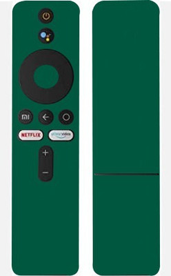 TJ CREATION Mi Smart LED TV Remote Mobile Skin(Ultra Super Green Skin With High Matte Finish.)