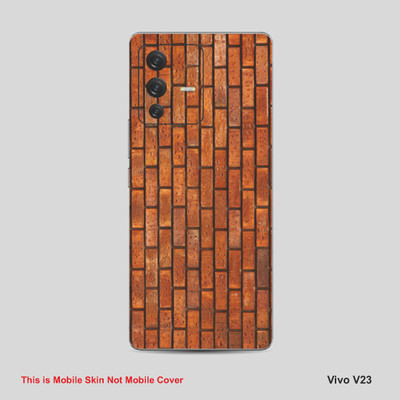 VYBE The Smart Choice Vivo V23 Pattern Mobile Skin Mobile Skin(Multi ColourCF32)