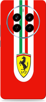 SkinoMania realme P1 Pro 5G Premium Vinyl Mobile Skin (Multicolor) Mobile Skin(Red Ferrari)
