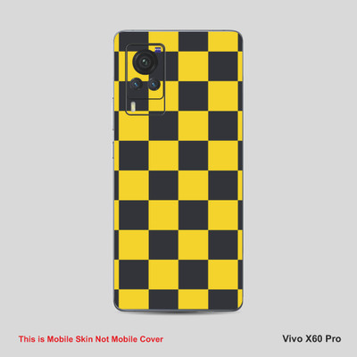 VYBE The Smart Choice Vivo X60 Pro Pattern Mobile Skin Mobile Skin(Multi ColourCK7)