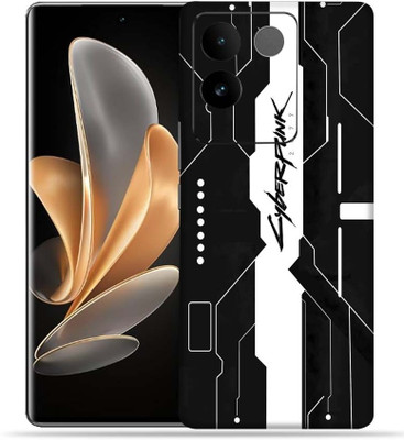 OggyBaba Vivo Iqoo Z7 Pro 5g, Black Cyberpunk, OggyBaba Mobile Skin(Multicolor Mobile Skin With camera protector (Back + Camera + Side))