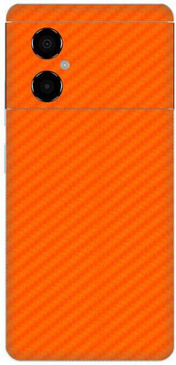 Vcare GadGets Poco M4 5G Mobile Skin(Orange)