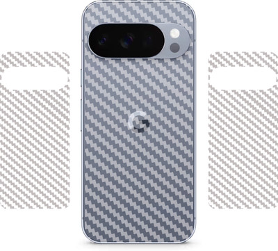 SCREENIX GOOGLE PIXEL 10 PRO, || 3D CARBON FIBER BACK LAMINATION || (PACK OF 2) Mobile Skin(TRANSPARENT)