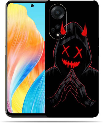 TJ CREATION OPPO F23 5G Mobile Skin(Ultra Super Black Devil Skin With High Matte Finish.)