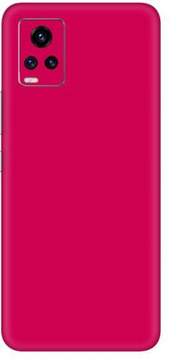 Vcare GadGets Vivo V20 Pro Mobile Skin(Matte Pink)