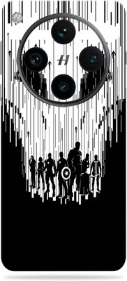 WeCre8 Skin's OPPO Find X8 5G Premium Vinyl Mobile Skin (Multicolor) Mobile Skin(Avengers-B&W)