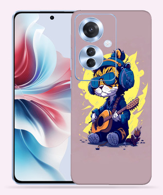 OggyBaba OggyBaba Oppo Reno 11f Mobile Skin(Gitaar Cat)
