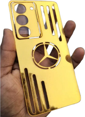 MOBIFONIC REALME 14X 5G MIRROR BACK PANNEL Mobile Skin(Gold)