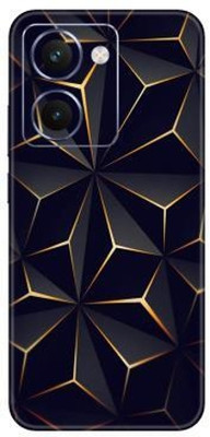 Vcare GadGets Realme P3 Ultra (5G) Mobile Skin(Black & Gold)
