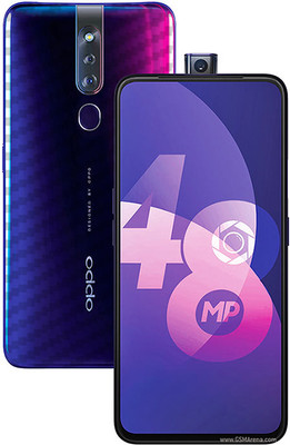 candeal mart Oppo F11 Pro carbon fiber 3D back skin / Mobile Skin / Protective film Mobile Skin(Transparent)