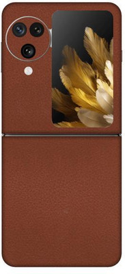 Vcare GadGets Find N3 Flip 5G Mobile Skin(Brown)