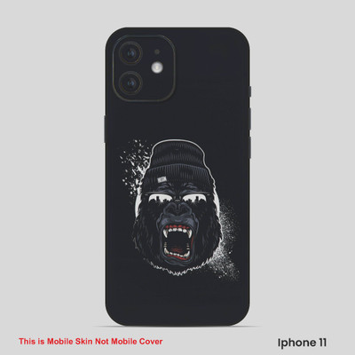 VYBE The Smart Choice iPhone 11 Horror Mobile Skin(Baltic Black, Charcoal Grey 10)