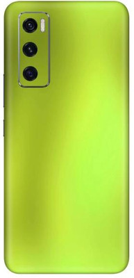Vcare GadGets Vivo V20 SE Mobile Skin(Olive Green Metallic)