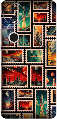 wrap craft VIVO IQOO Z10R 5G Premium Vinyl BACK 74 Mobile Skin(Multicolor)