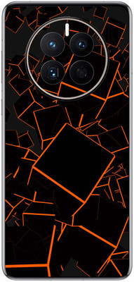 FCS Huawei Mate 50E Printed Back skin Mobile Skin(Box Orange)